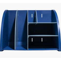 Exacompta Organiseur de bureau The Organizer Bee Blue - Bleu marine/bleu clair