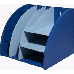 Exacompta Organiseur de bureau The Organizer Bee Blue - Bleu marine/bleu clair