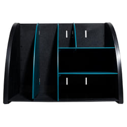 Exacompta Neo Deco Polystyrène Noir, Bleu