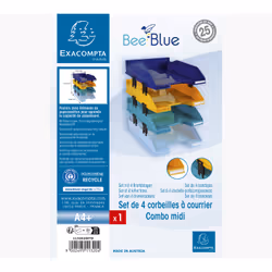 Exacompta 113202SETD bac de rangement de bureau Plastique Couleurs assorties - Vue supplémentaire 7
