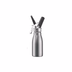 Existe en plusieurs tailles Siphon à chantilly en Inox 0,5L - Design ergonomique combiné aux derniers raffinements techniques ...