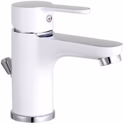Eisl - Mitigeur de lavabo diziani blanc-chrome