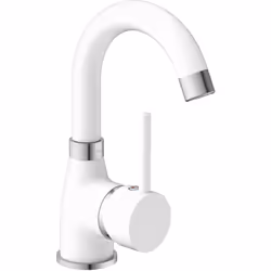 Eisl - Mitigeur de lavabo futura blanc-chrome