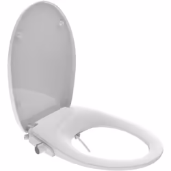 EISL Siège de toilette à fermeture douce et fixation de pulvérisateur