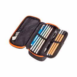 Walker Eco Trousse à crayons Polyester Noir