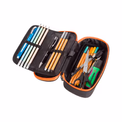 Walker Eco Trousse à crayons Polyester Noir