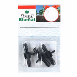 Connecteurs Blumat - 3 T de 8 mm pour système d'arrosage écologique Découvrez le pack de connecteurs Blumat, qui comprend 3 t ...