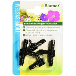 Blumat - irrigation t de Dérivation Et Bouchons 8mm x 2pcs