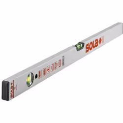 · Profilé rectangulaire en aluminium 50x21 mm x 520 gr./m · Surface lisse et anodisée dans sa couleur naturelle. · 2 bulles. ...