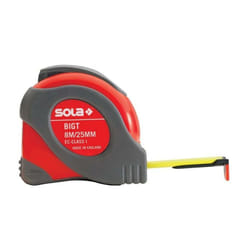 Mètre-ruban de poche Big T L.5m, l. bande19mm jaune cl. précision I avec touche stop