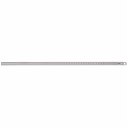 Marqué des deux côtés en mm et 0,5 mm, Largeur : 13 mm, Epaisseur of 1 mm, Manchette en plastique of