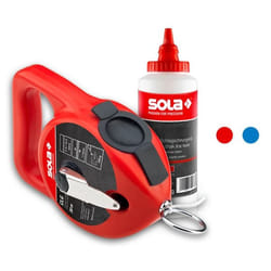 Jeu de craies de marquage au trait Sola CLG 30 SET R rouge
