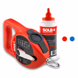 Jeu de craies de marquage au trait Sola CLG 30 SET R rouge