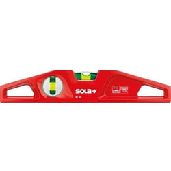 Niveau à bulle en aluminium coulé Sola 25cm (2 fioles) m 25