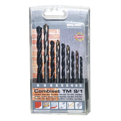 Alpen - 0000802122100 tm 9/1 9 pièces Foret universel Y765752