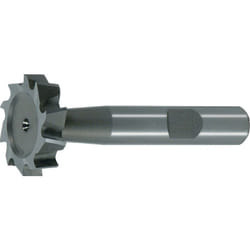 Fraises à logement de clavettes din 850 d type n D.4,5mm HSS-Co 6lames L.1,0mm