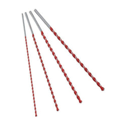 Alpen - Jeu de forets/mèches Profi Multicut Box 4 pièces 6, 8, 10, 12 x 400 mm rond