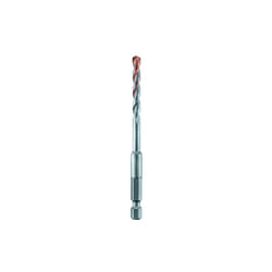 Alpen - ruko-dachziegelbohrer profi toit, ''1/4 queue 6 pans-diamètre : 5 mm, 100 mm L1, L2 25200500100 39 mm