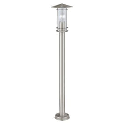 EGLO 30188 éclairage extérieur Piedestal extérieur/Lampadaire E27 60 W Acier inoxydable