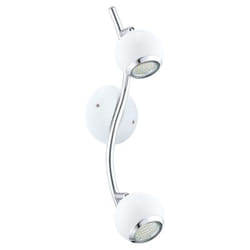 EGLO 31002 spot d'éclairage Spot d'éclairage de surface Argent, Blanc GU10 LED