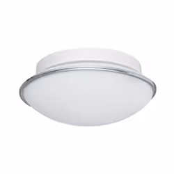 Eglo - Dolly Plafonnier ou applique murale 23,5cm forme ronde, Verre, Chrome (31016)