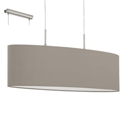 EGLO PASTERI éclairage en suspension Surface E27 60 W Taupe