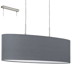 EGLO PASTERI éclairage en suspension Surface E27 60 W Gris