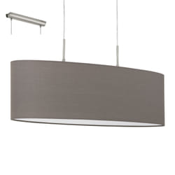 EGLO PASTERI éclairage en suspension Surface E27 60 W Anthracite, Marron