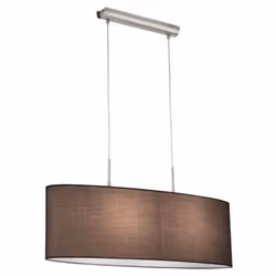 EGLO PASTERI éclairage en suspension Surface E27 60 W Anthracite, Marron
