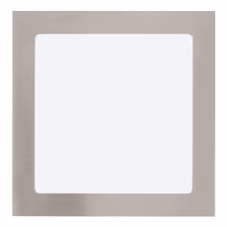 EGLO Fueva 1, Spot lumineux encastrable, Ampoule(s) non remplaçable(s), LED, 16,5 W, 3000 K, Nickel, Blanc