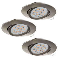EGLO Tedo Spot lumineux encastrable Nickel Ampoule(s) non remplaçable(s) LED