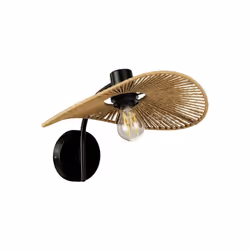Nom du produit : Applique Destination : Mur Style : Nature Matière de l'abat-jour ou du diffuseur : Corde Matière de la struc ...
