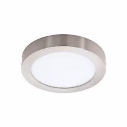 EGLO Fueva 1, Ampoule(s) non remplaçable(s), 4000 K, 2600 lm, IP20, Nickel, Blanc
