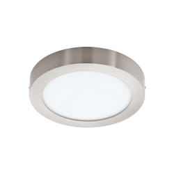EGLO Fueva 1 éclairage de plafond Nickel, Blanc Ampoule(s) non remplaçable(s)