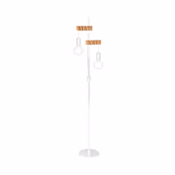 EGLO Townshend, Salon, Blanc, Bois, Métal, Bois, II, E27, 2 ampoule(s)