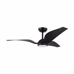 EGLO Mosteiros, Ventilateur à lame domestique, Noir, Plafond, Acrylonitrile-Butadiène-Styrène (ABS), Acier, 202 tr/min, 142 c ...