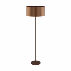 EGLO Saganto 1, Chambre à coucher, Salon, Marron, Cuivre, Plastique, Acier, II, E27, Secteur