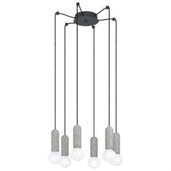 EGLO Giaconecchia éclairage en suspension E27 40 W Anthracite, Gris