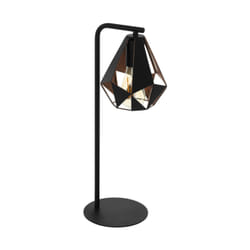 EGLO Carlton 4 lampe de table E27 Noir, Cuivre