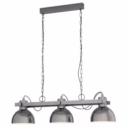 EGLO LUBENHAM 1, 3 ampoule(s), E27, IP20, Gris