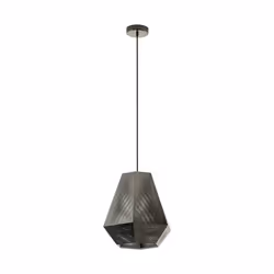 EGLO Chiavica, 1 ampoule(s), E27, IP20, Noir, Nickel