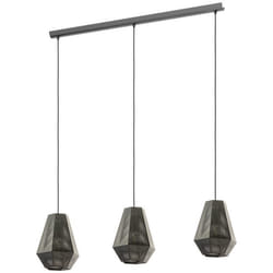 EGLO Chiavica éclairage de plafond Noir, Nickel E27
