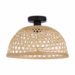 EGLO Claverdon, 1 ampoule(s), E27, IP20, Noir, Bois