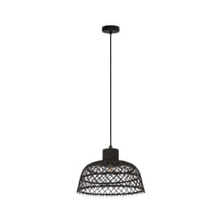 EGLO Ausnby éclairage en suspension Support flexible E27 40 W Noir