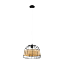 EGLO Anwick éclairage en suspension Support flexible E27 Noir, Marron