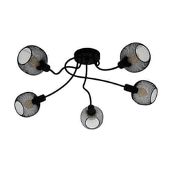 EGLO Wrington 1 éclairage de plafond Noir E14