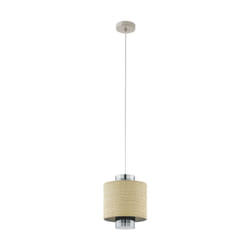 EGLO Mediouna éclairage en suspension Support flexible E27 Beige