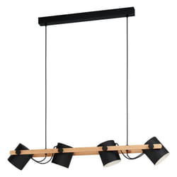 EGLO Hornwood éclairage en suspension E27 28 W Noir, Crème
