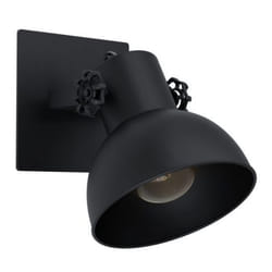 EGLO Barnstaple Spot d'éclairage de surface Noir E27 28 W