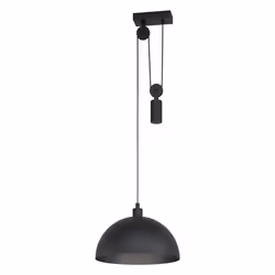 EGLO WInkworth, Noir, Noir, Acier, Noir, Intérieure, 1 ampoule(s)